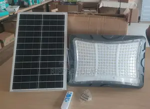 800W Industrial Solar Flood Light 40W Panel Remote