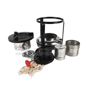 Portable Stainless Steel Kerosene Wick Stove.