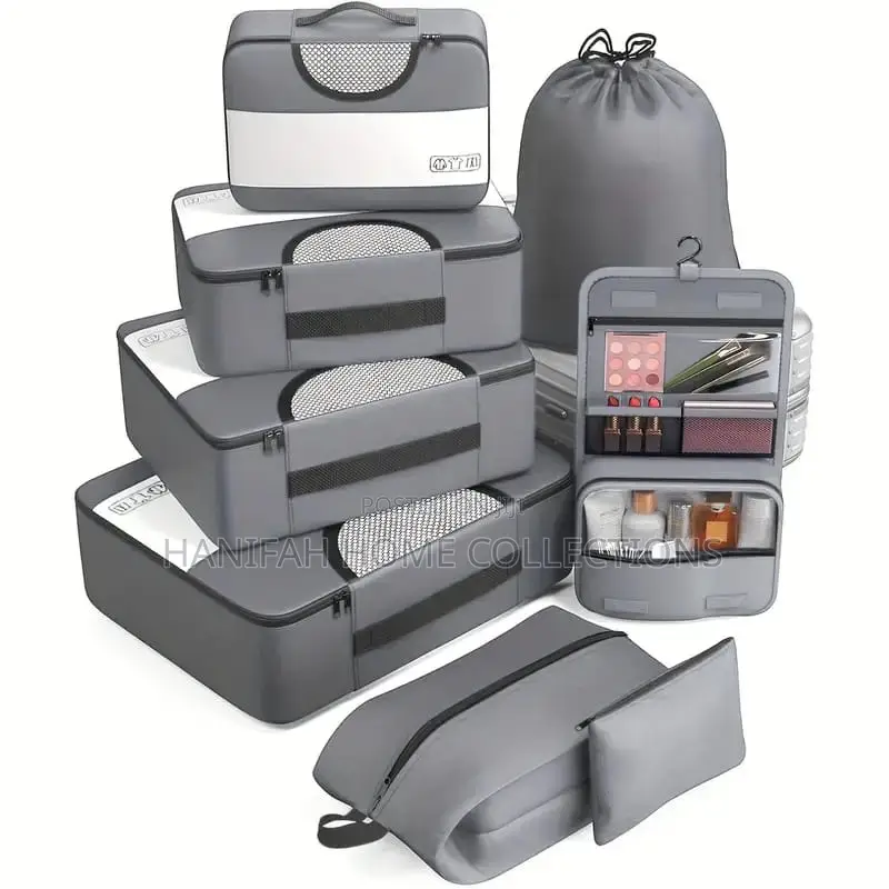 7-Piece Travel Packing Cube Organizer Set