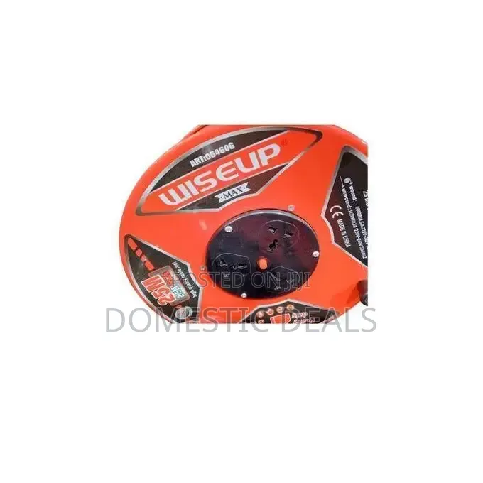 Wiseup Heavy Duty Extension Reel Featuring 50 Meters of 2.5mm2