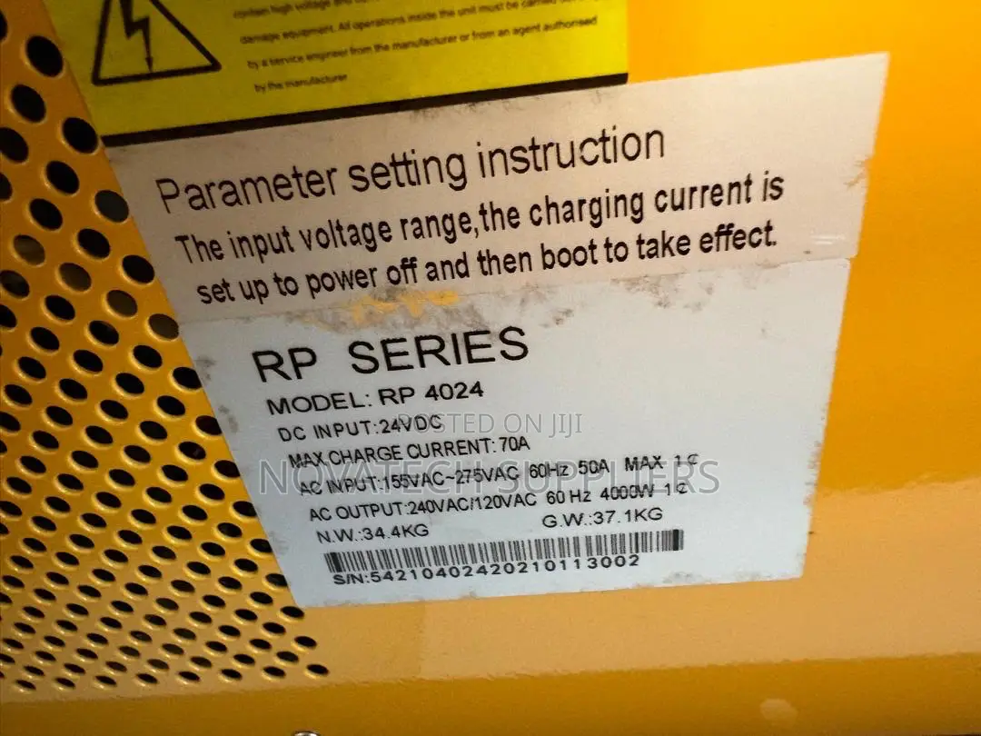 SUMRY 4000W Pure Sine Wave Inverter Charger 24V