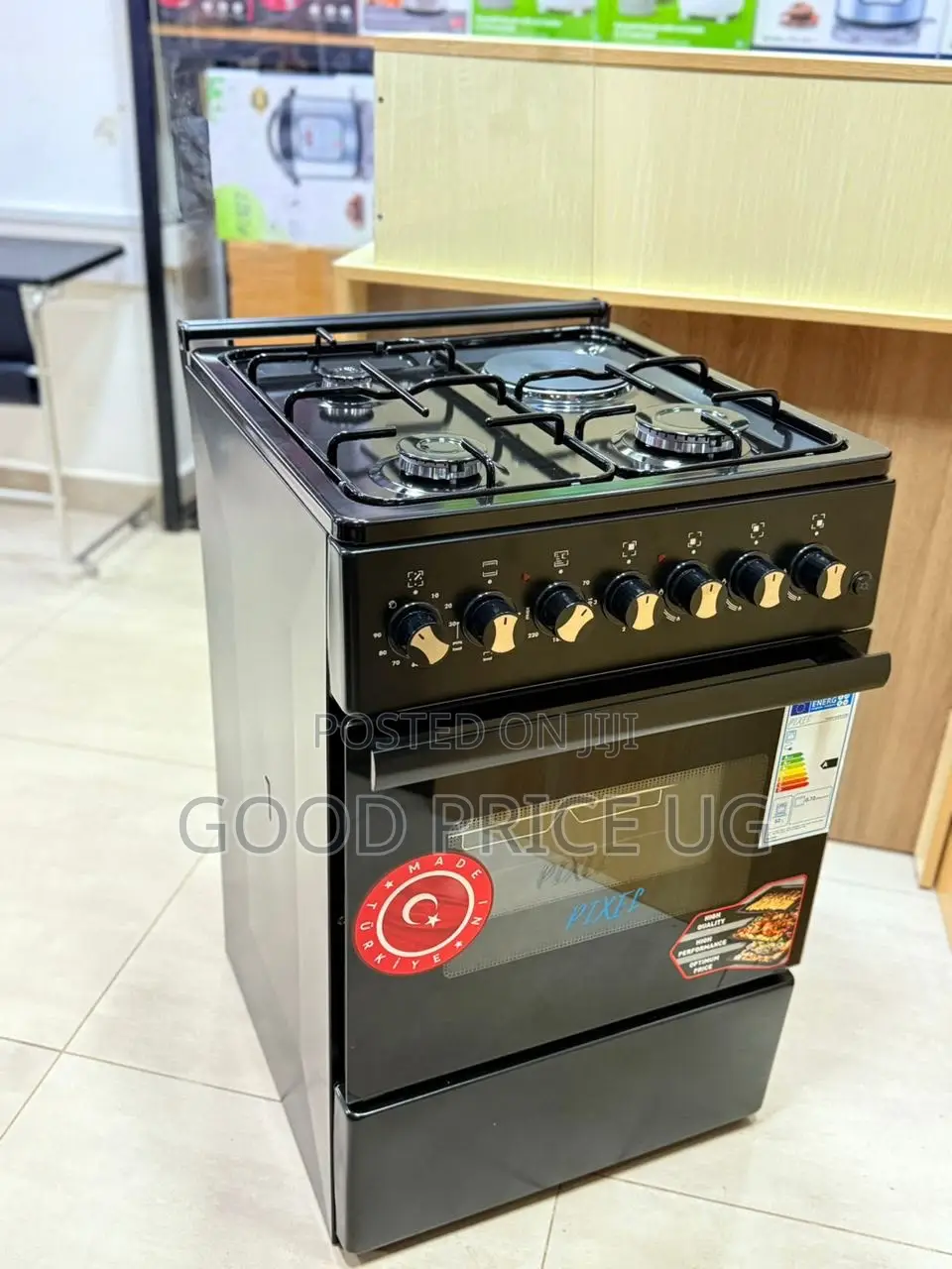 Pixel Freestanding Gas and Electric Combo Cooker 3+1