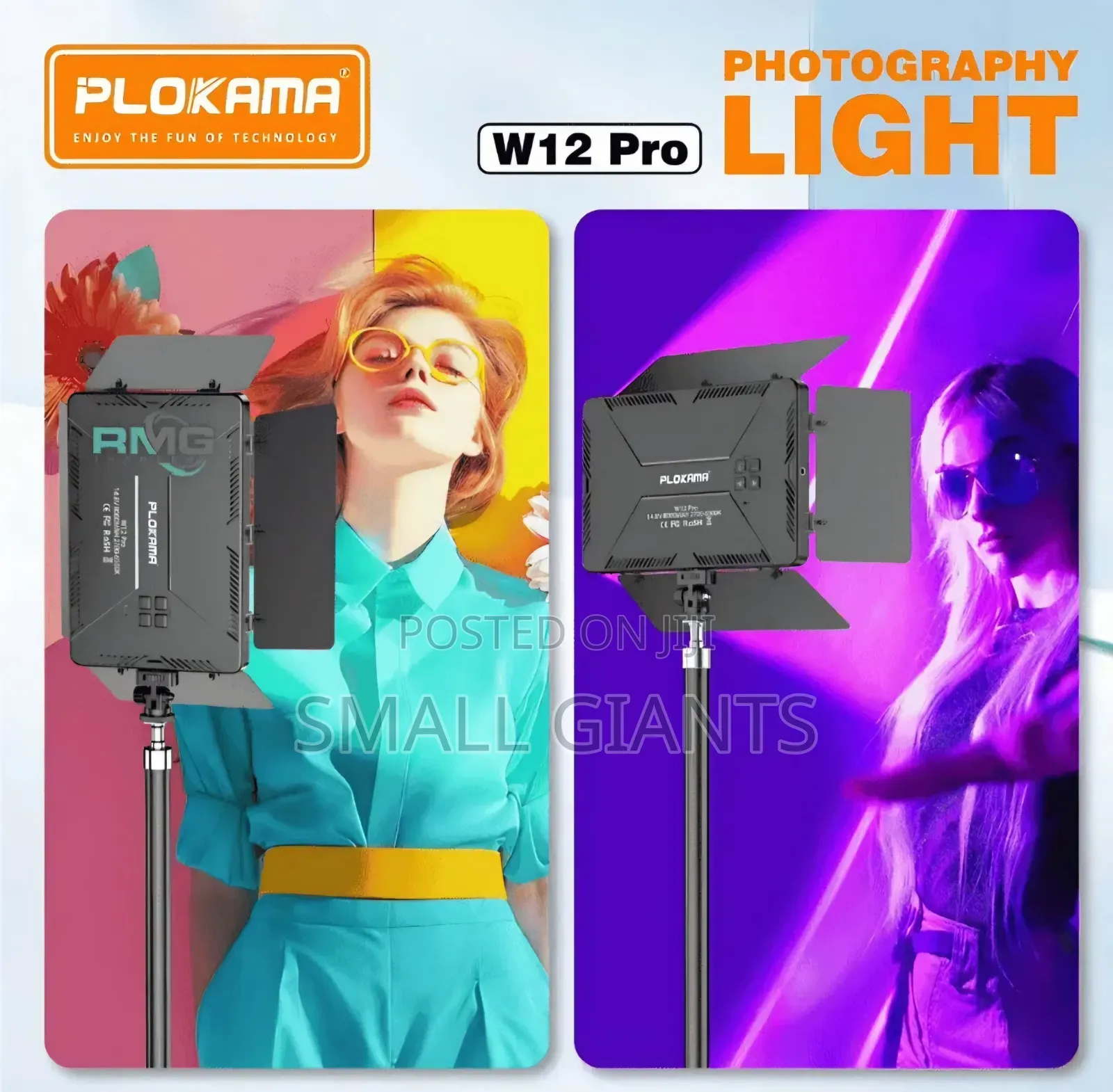 Plokama W12 Pro 30W RGB Photography Light
