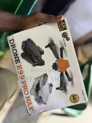 E99 Pro Max Foldable Drone - Dual HD Cameras (Brand New)