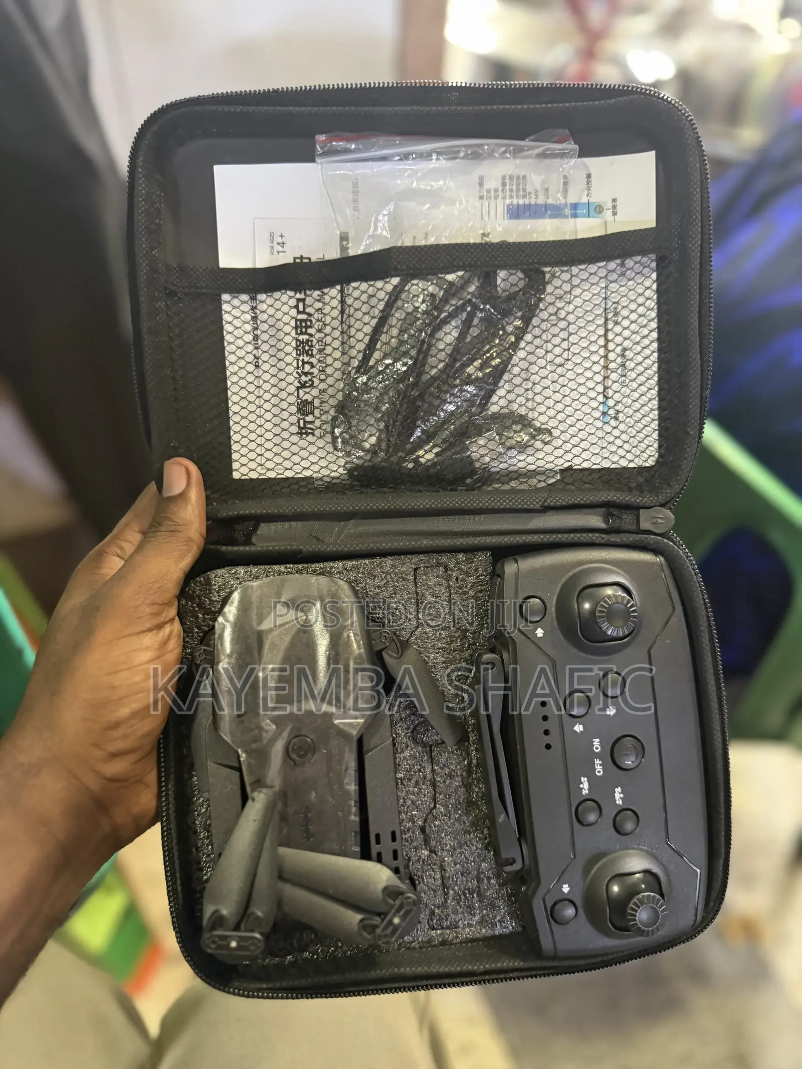 E99 Pro Max Foldable Drone - Dual HD Cameras (Brand New)