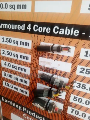 1.5mm 4core Armoured / Underground Cable Pure Copper