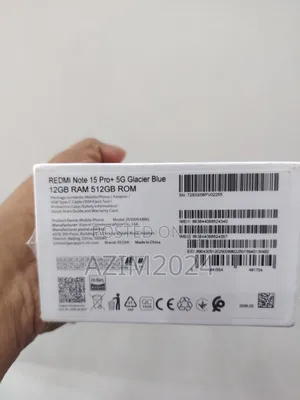 New Xiaomi Redmi Note 15 Pro+ 512 GB Blue