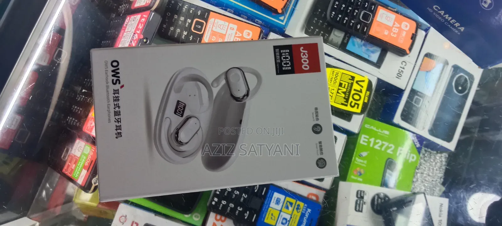 J300 Wireless Earhook Earbuds Sports OWS Earbuds Bone Conduction