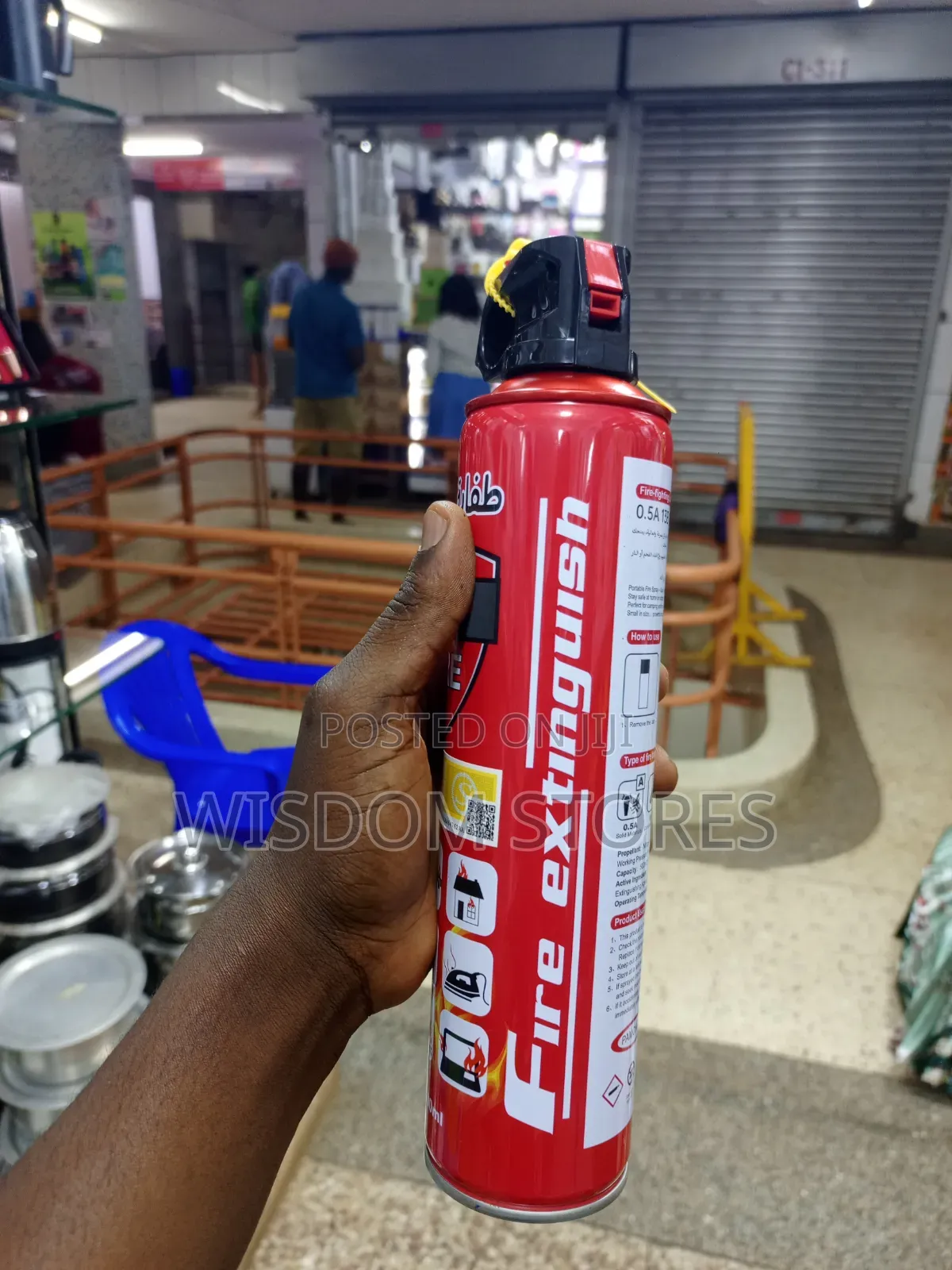 Stop Fire Portable Fire Extinguisher Spray (500ml)