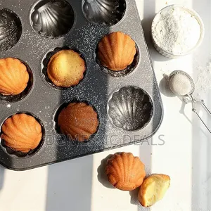 Cookie Mould Carbon Steel Shell Baking Mould With 12-Cavity