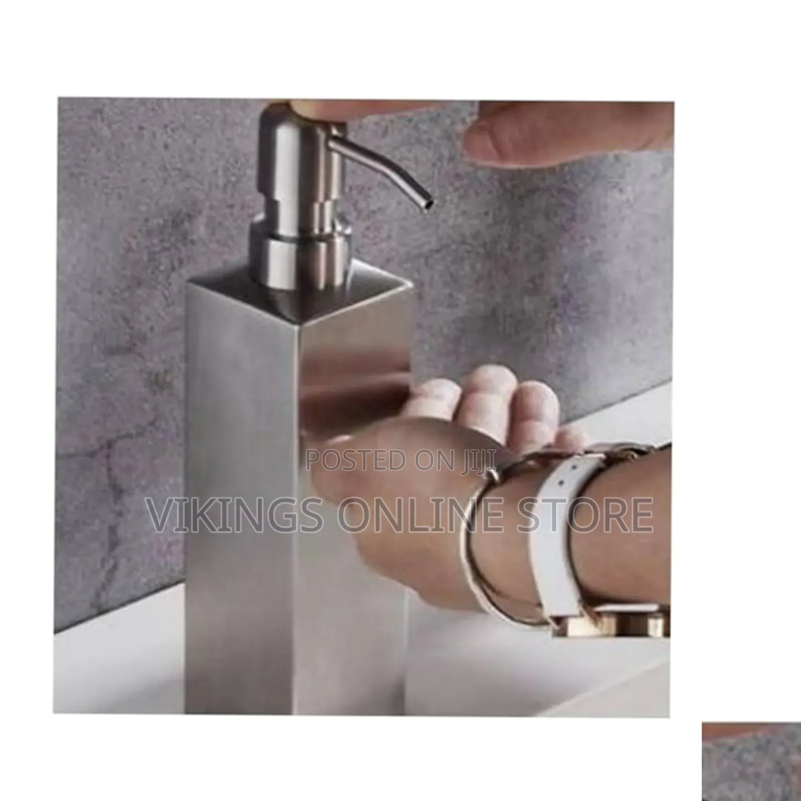 Reusable Metal Soap Dispenser Liquid Pump Kitchen Sink