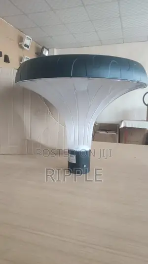 300W Solar Garden Pole Light 25W Panel Remote IP65
