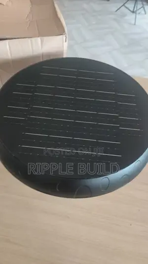 300W Solar Garden Pole Light 25W Panel Remote IP65
