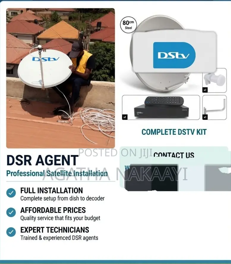 DSTV Decoders,dish Plus Installation