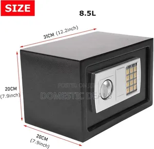Electronic Home Safe Security Box 8.5 Liter