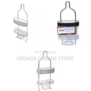 Shelf Stainless Steel Hanging Bathroom Shower Caddy Sanye 2-Laags