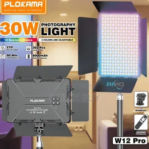 Plokama W12 Pro 30W RGB Photography Light