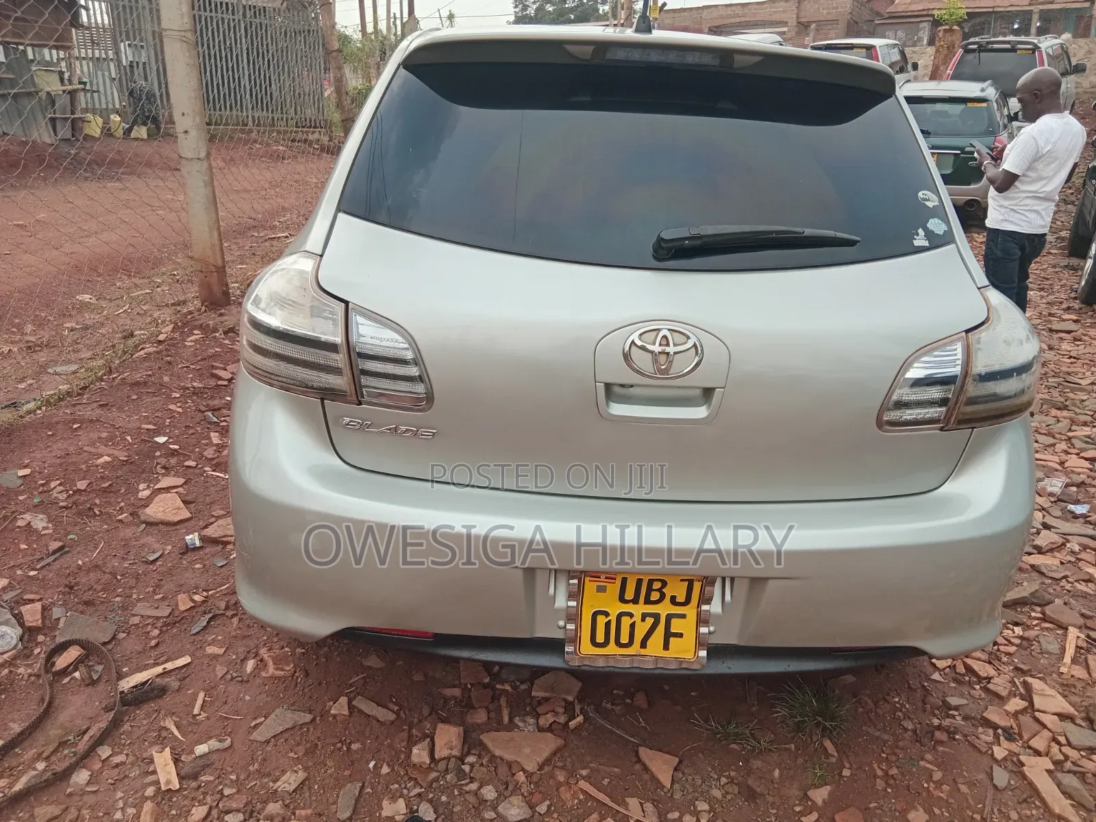 Toyota Blade 2007 Silver