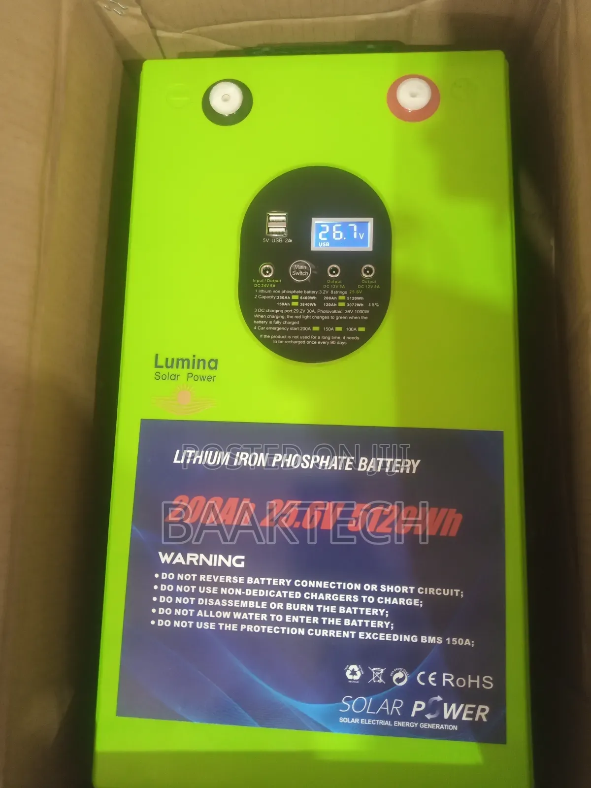 200ah 24v Lithium Battery