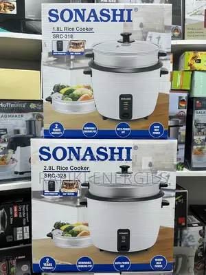 Sonashi Rice Cooker 1.8L With a Steamer