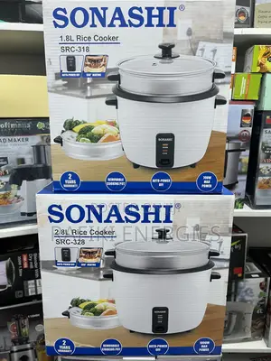 Sonashi Rice Cooker 1.8L With a Steamer