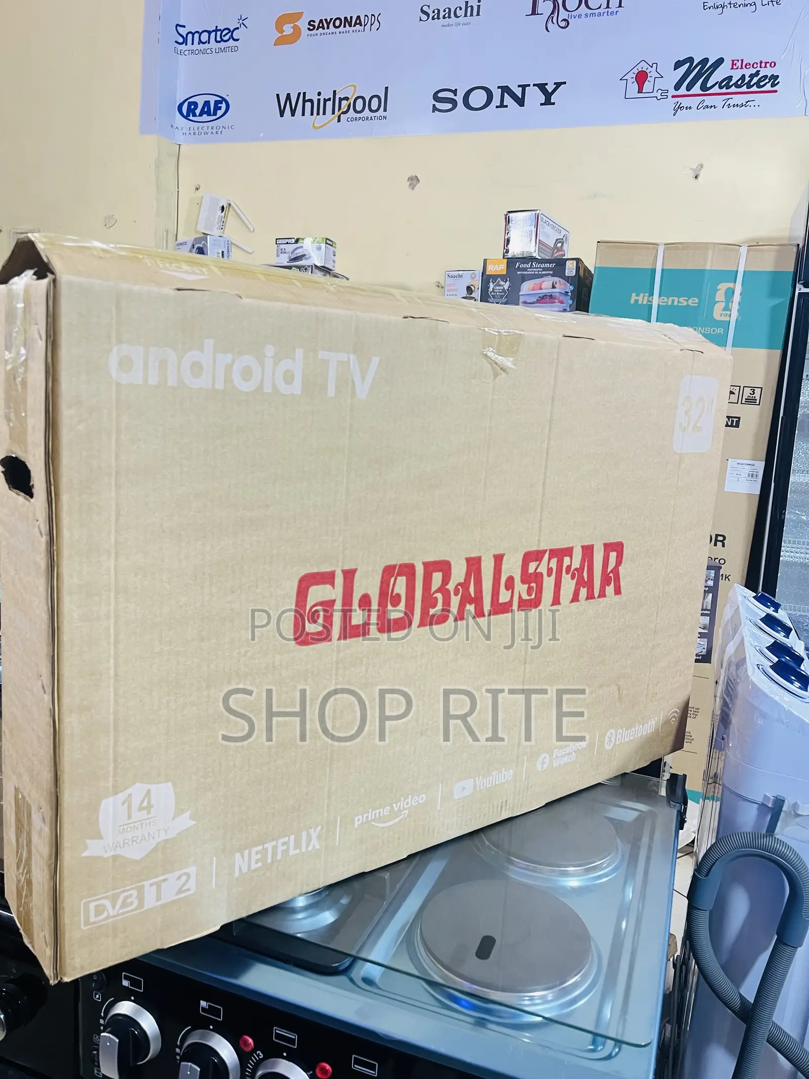 GLOBALSTAR 32 Inches Smart Android TVs