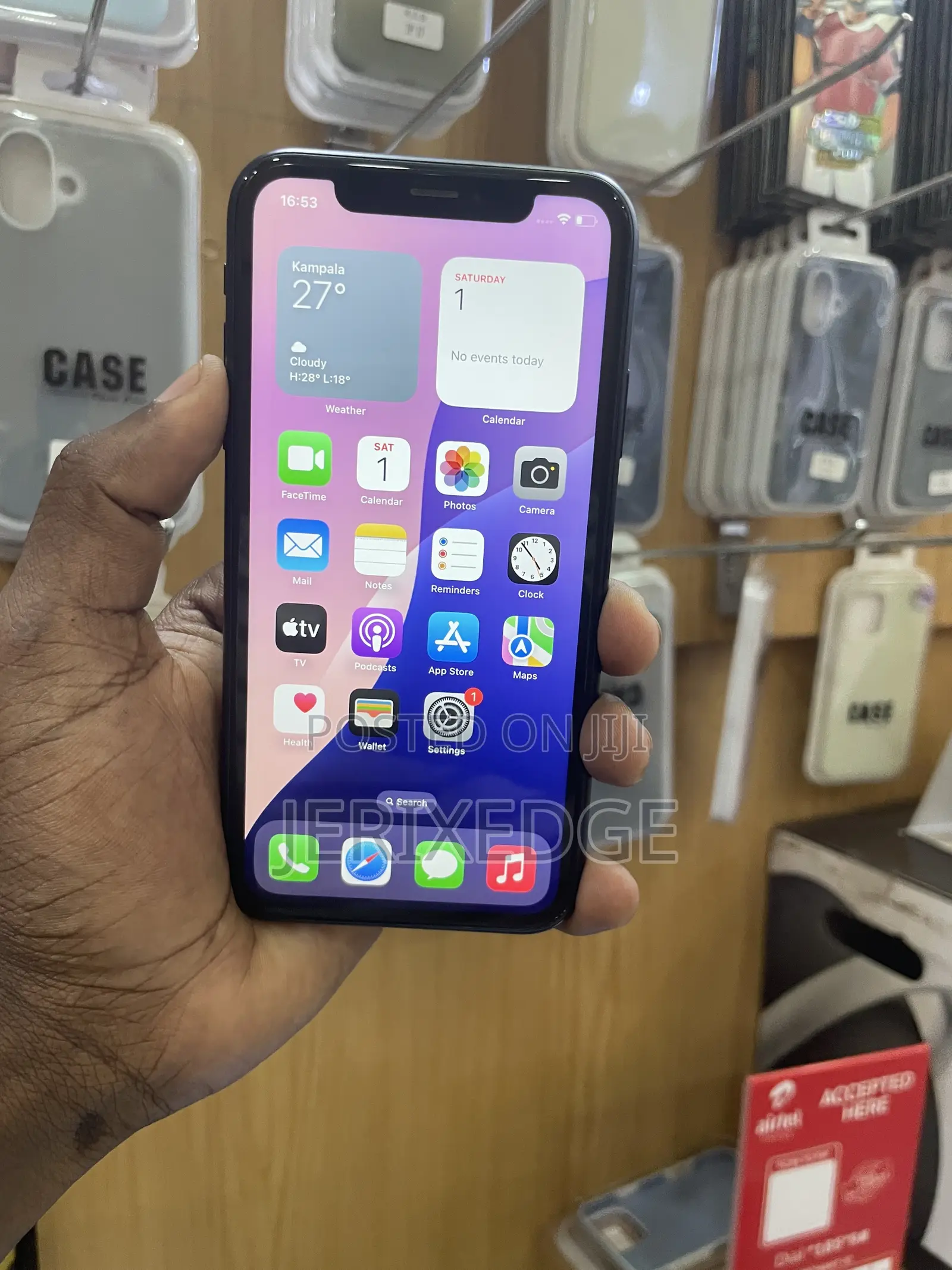 Apple iPhone XR 64 GB Black