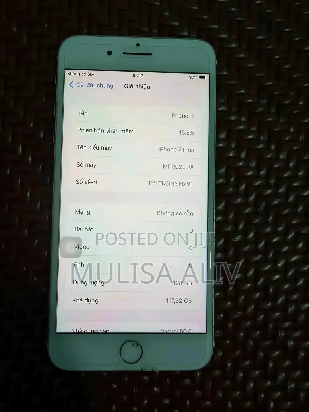 Apple iPhone 7 Plus 128 GB Black
