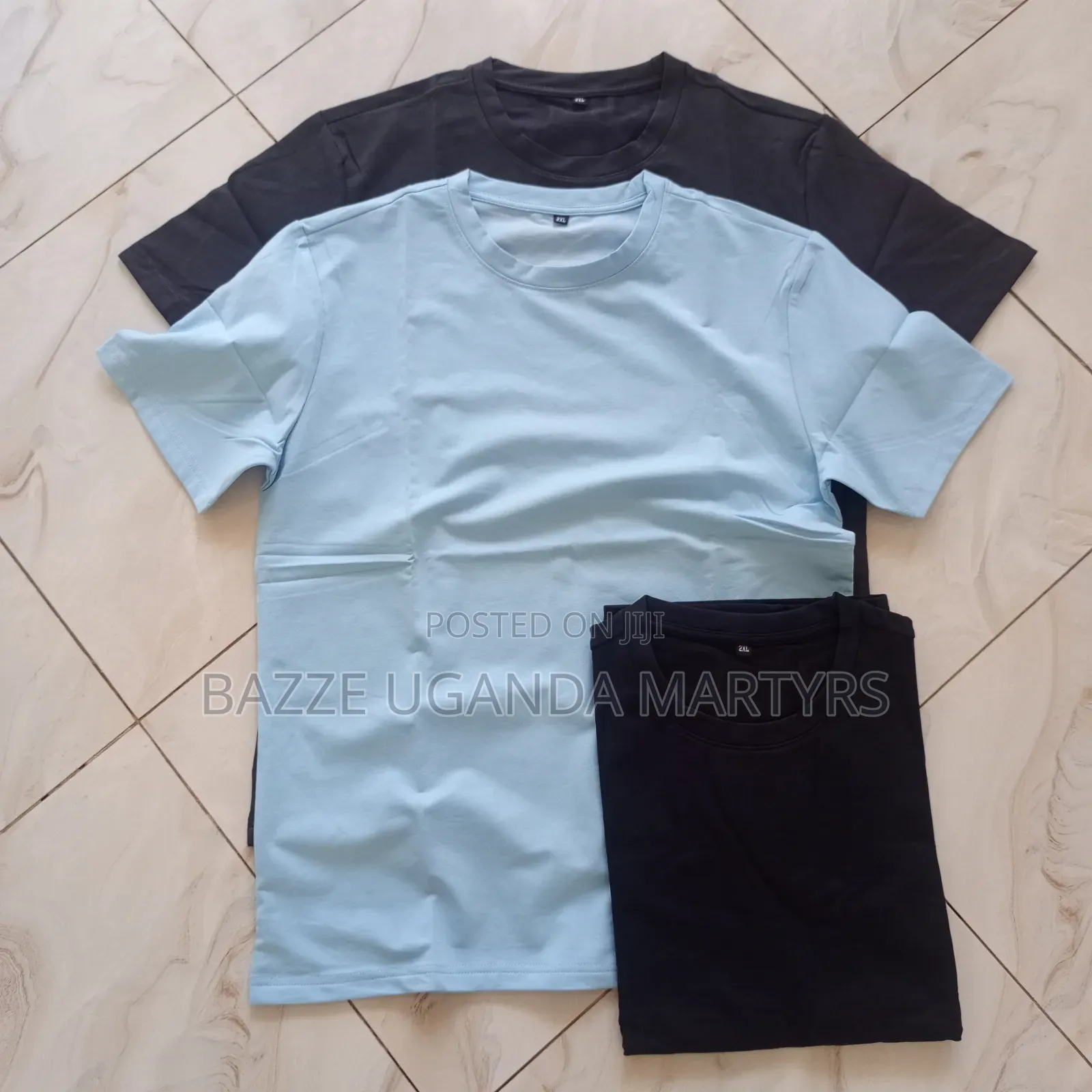 Round Neck Plain Unisex T-Shirts