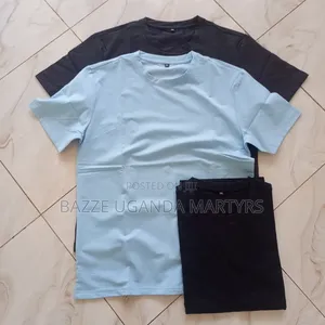 Round Neck Plain Unisex T-Shirts