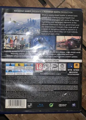 Grand Theft Auto FIVE PS4