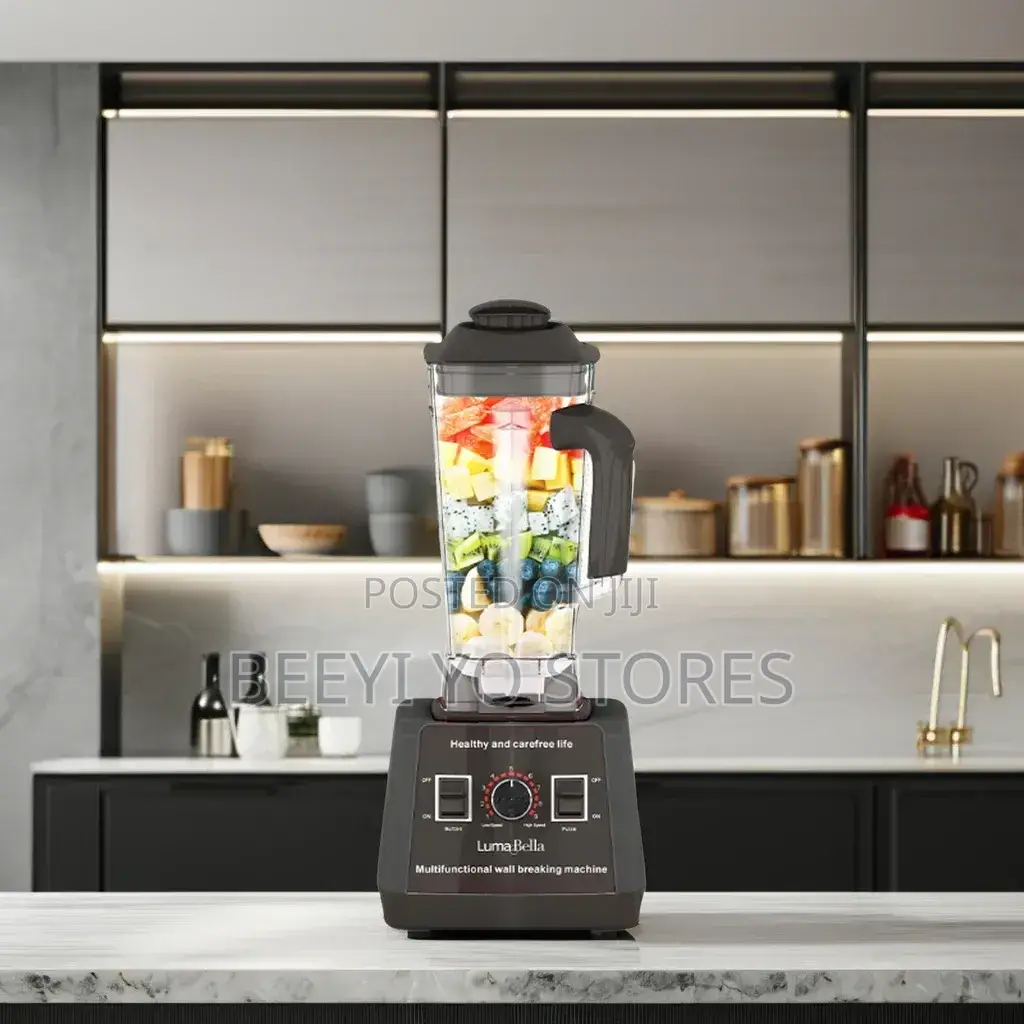 Hoffmans 2-in-1 Breaking Commercial Blender (Model HM-2082).