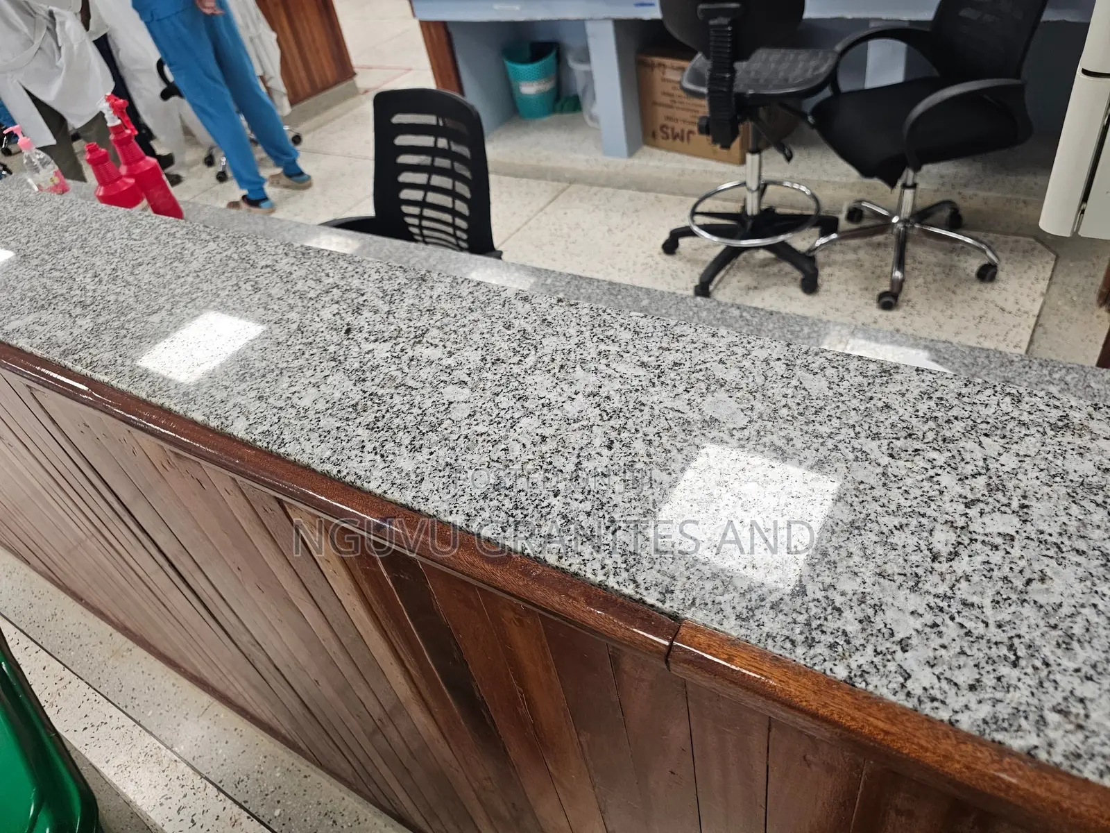 P-White Granite Tops