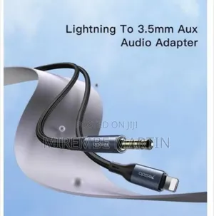 Yesido YAU35 AUX Adapter Lightning IP to 3.5MM Audio Cable 100cm Nylon