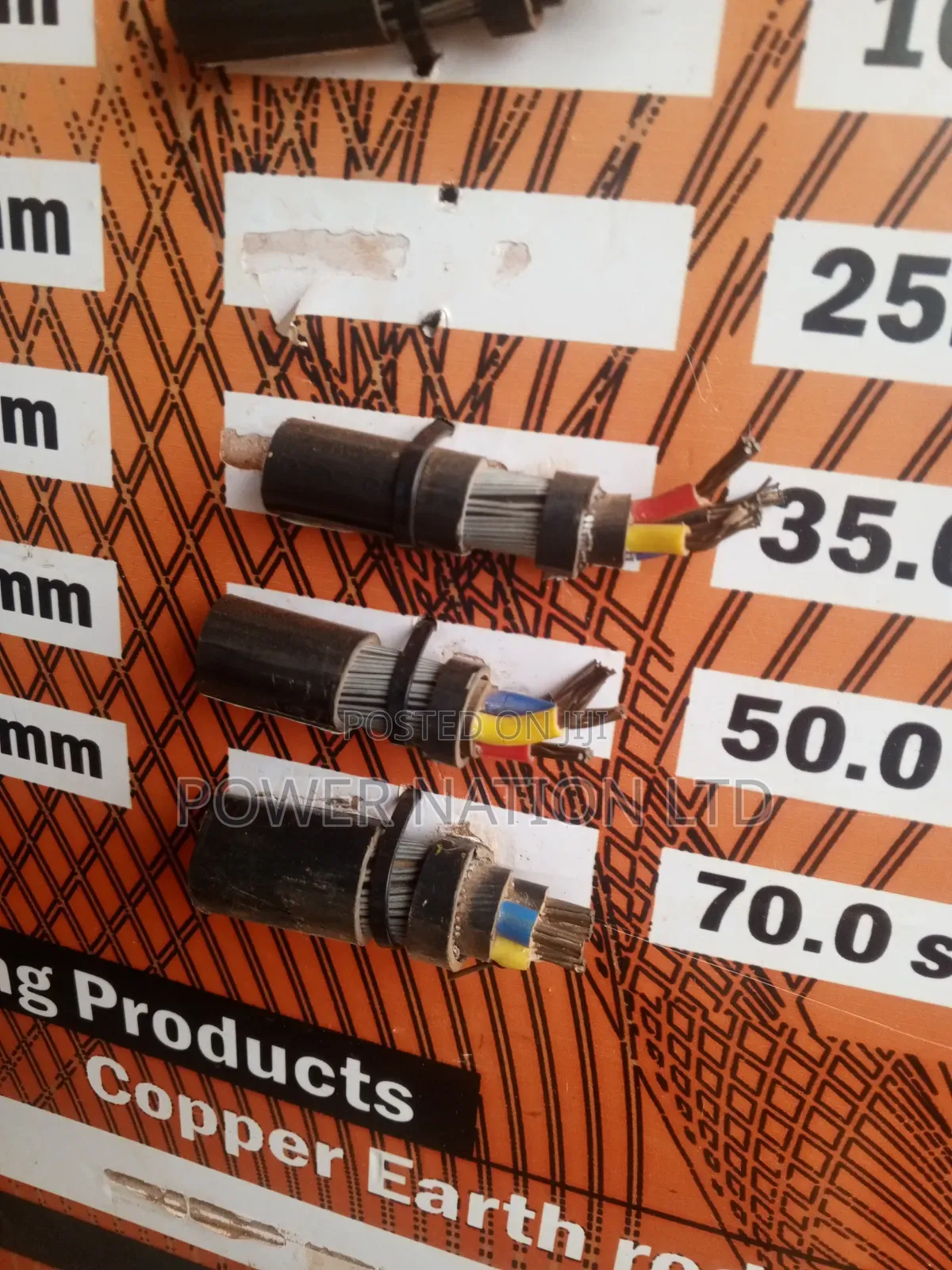 4mm 4 Core Armoured/Underground Cable Pure Copper