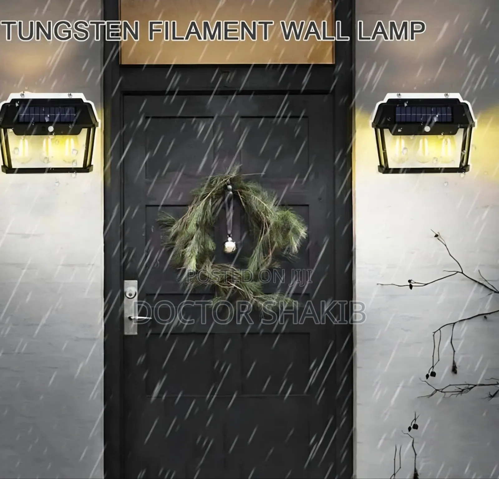 Bk888-3 Solar Interaction 3bulb Wall Lamp