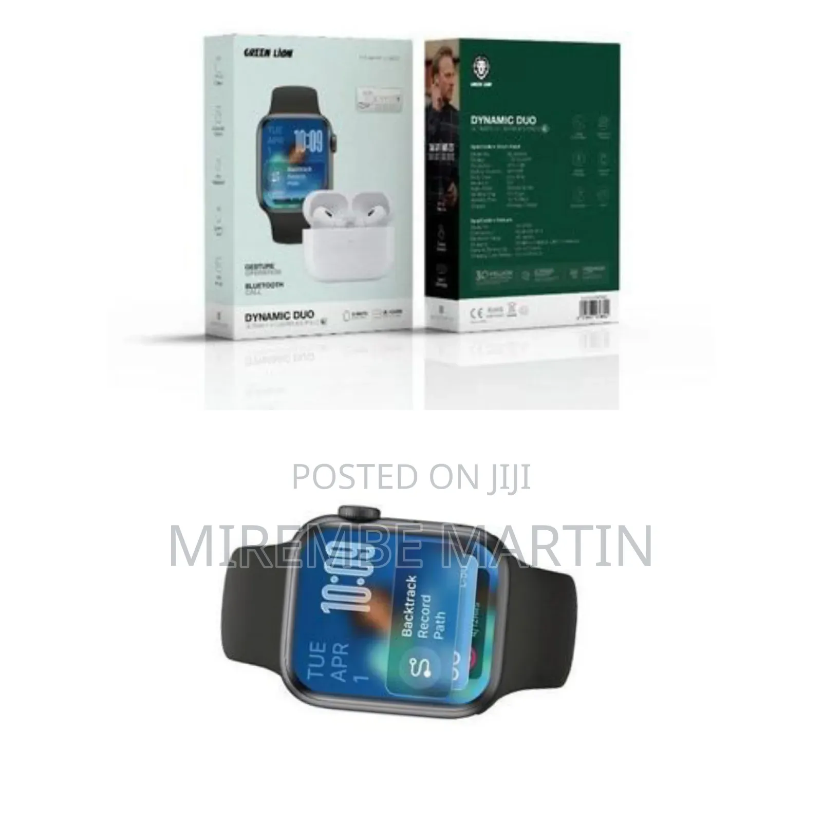 Green Lion Dynamic Duo Ultimate 41 Smart Watch and Earbuds Pro 2