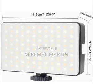 K-35 RGB Mini Flat Mobile Phone Camera Ring Lamp LED Video