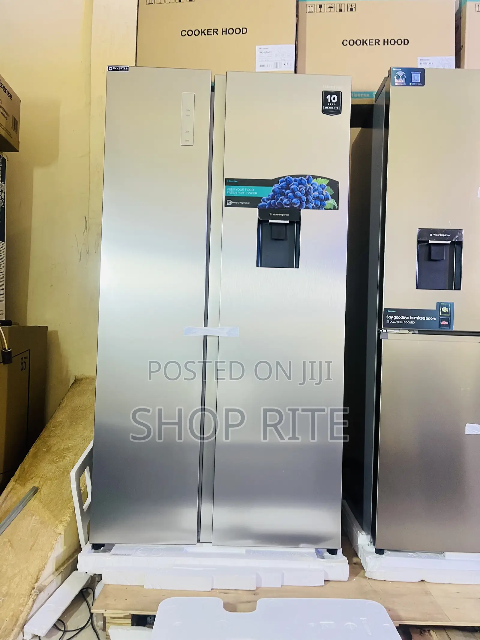 Hisense Refrigerators Side by Side750 Liters Dispenser