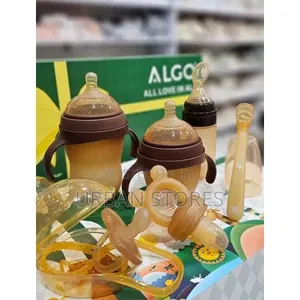 Silicone Baby Feeding Bottle Set