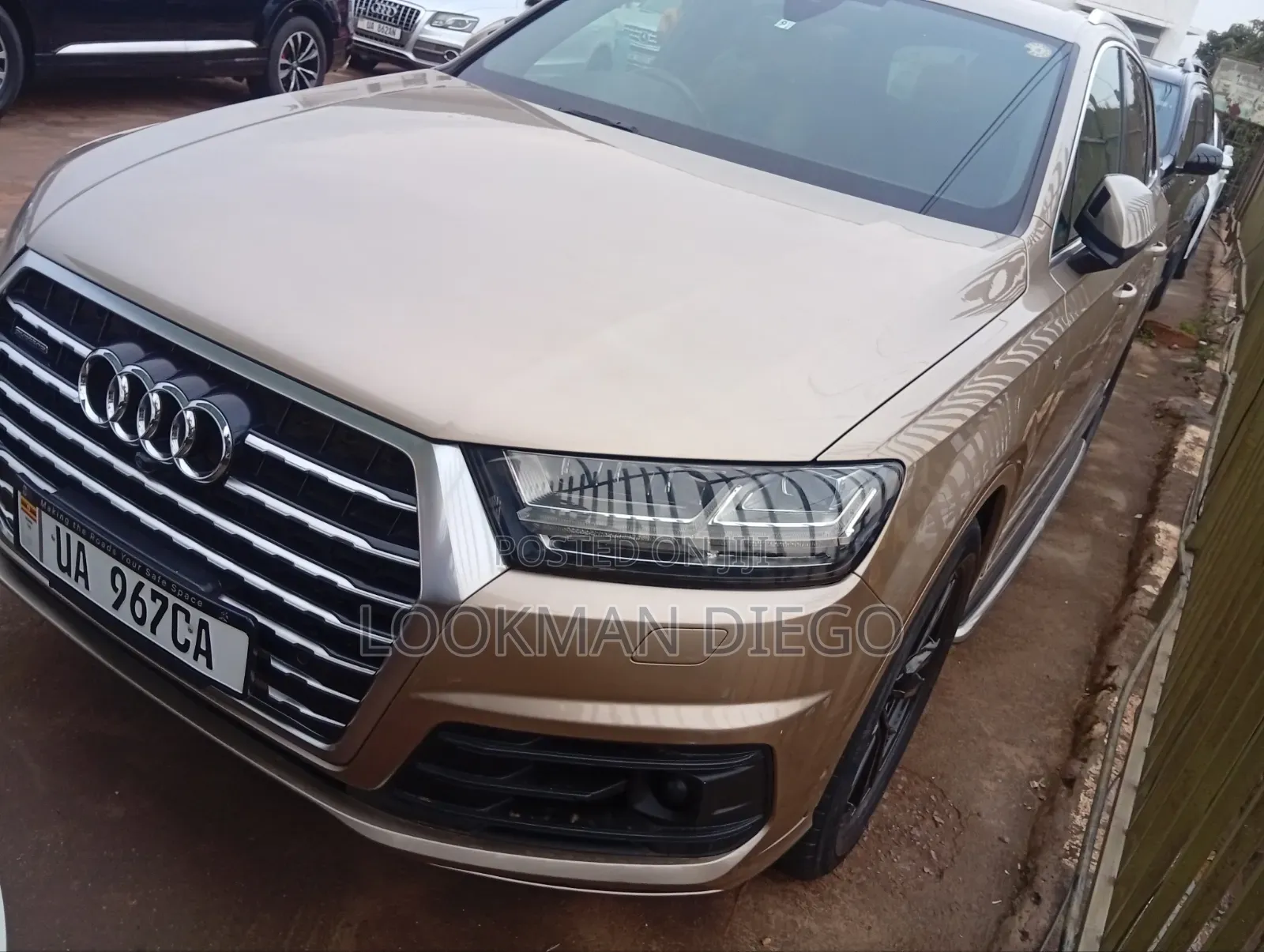 Audi Q7 2017 Gold
