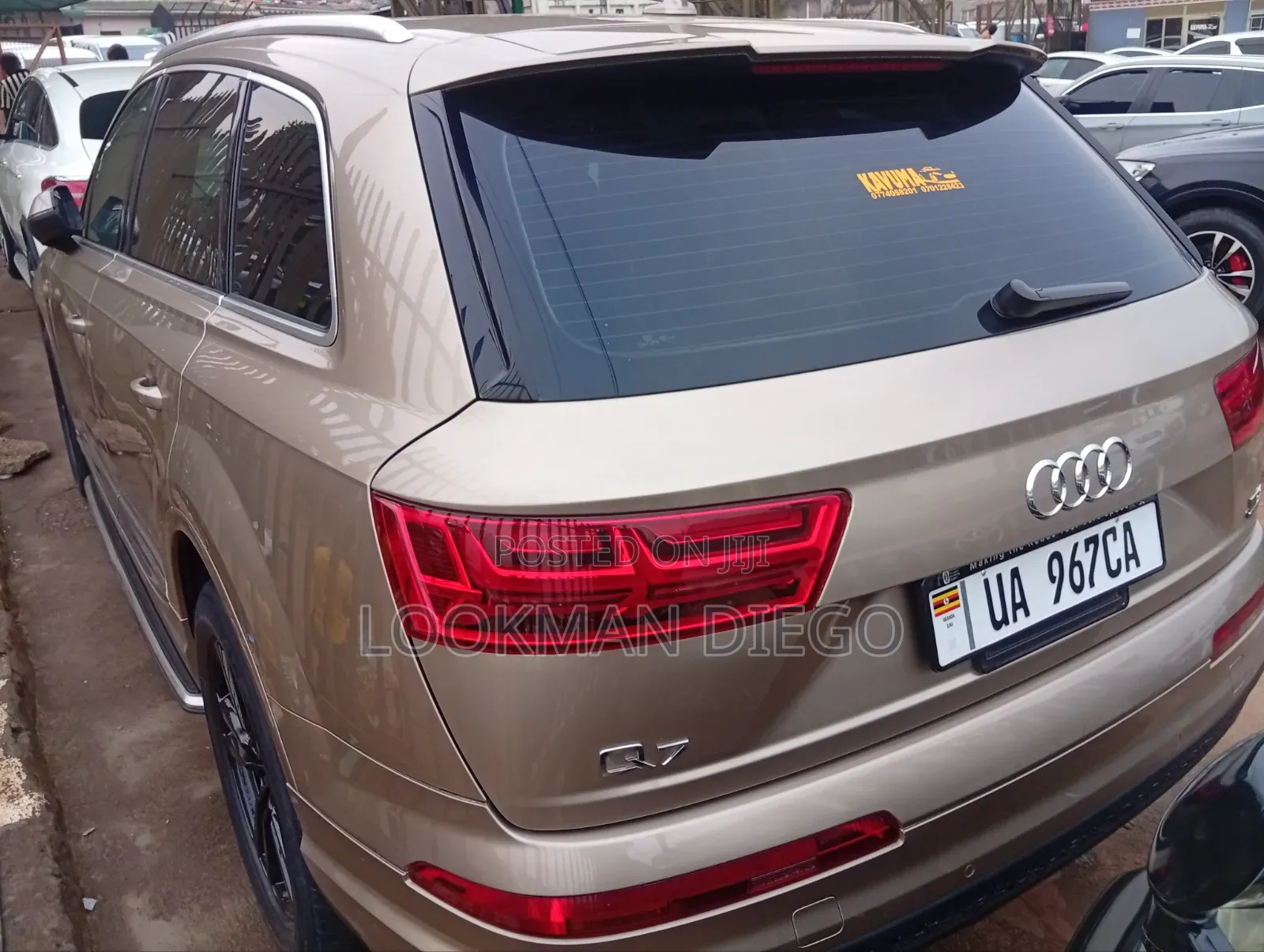 Audi Q7 2017 Gold