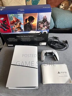 PS5 Slim Digital Make Slim Curved Plates Look Futuristic on Stands