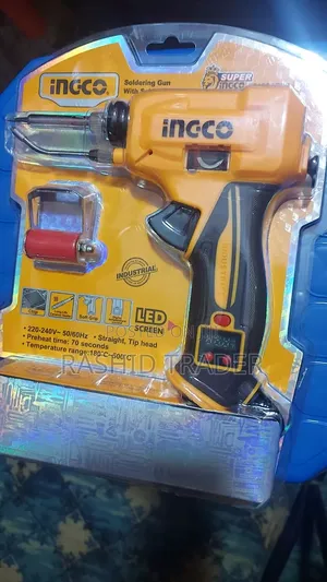 Soldering Gun With Solder Feeder