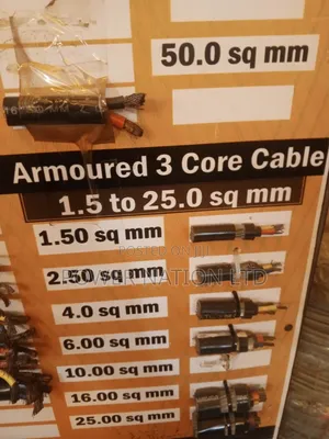 1.5mm 3 Core Armoured/Underground Cable Pure Copper