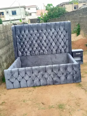 Clothed King Bed