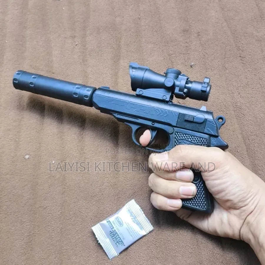 Water Ball Launcher Toy Gun F Children Acting Movies Realistic Pistol