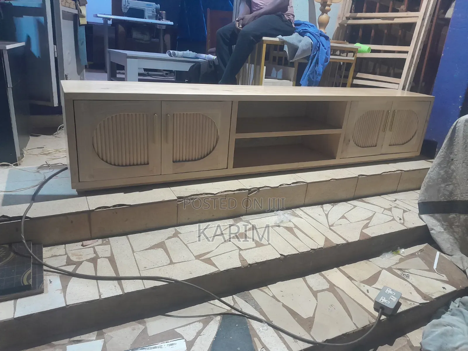 Hard Wood TV Stand