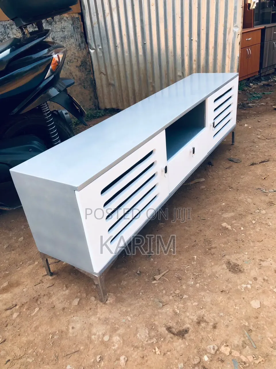 White TV Stand