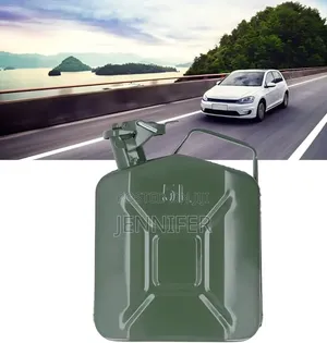 5-Liter Metal Steel Jerrycan for Storing and Transporting Fuel,diesel
